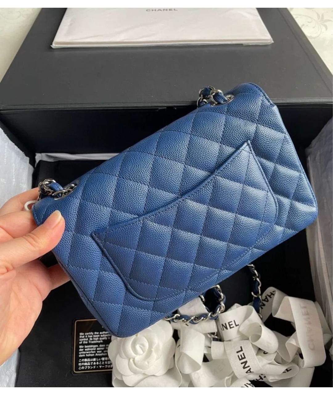 CHANEL Кожаная сумка через плечо, фото 3