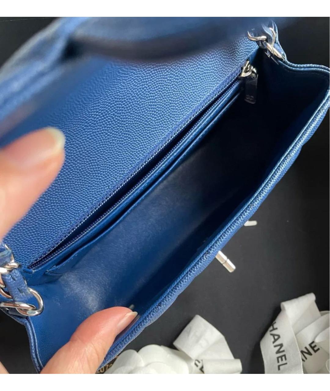 CHANEL Кожаная сумка через плечо, фото 6