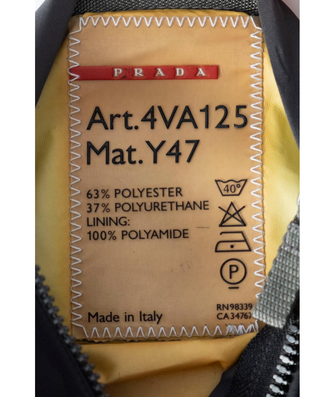 PRADA Черная поясная сумка, фото 7