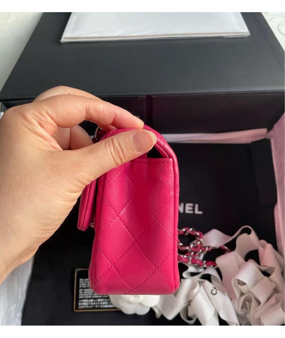 CHANEL Кожаная сумка через плечо, фото 4