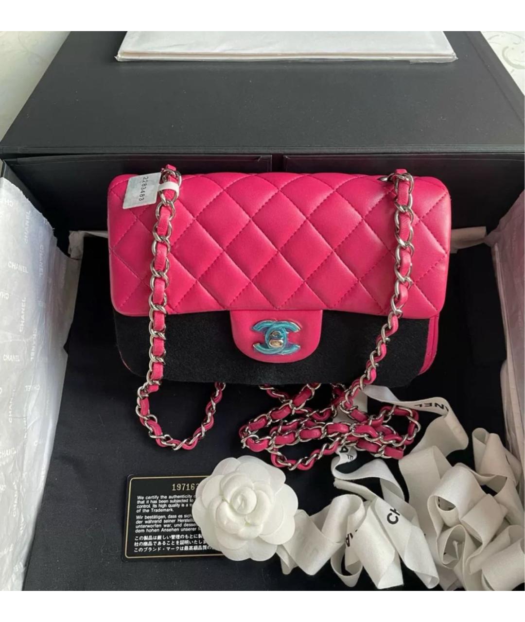 CHANEL Кожаная сумка через плечо, фото 7