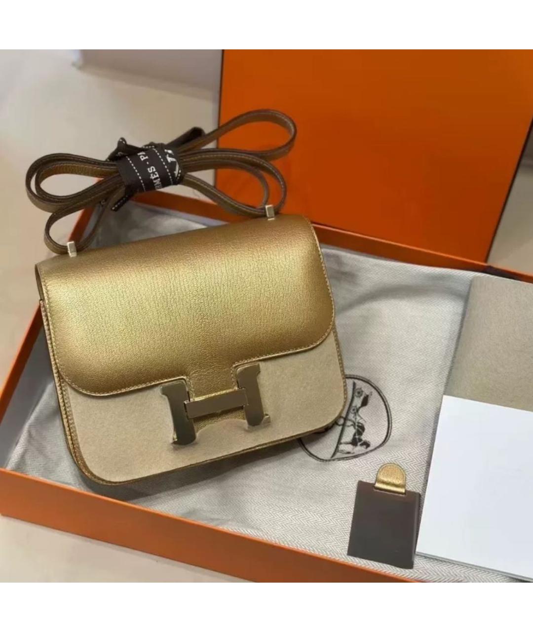 HERMES Кожаная сумка через плечо, фото 2