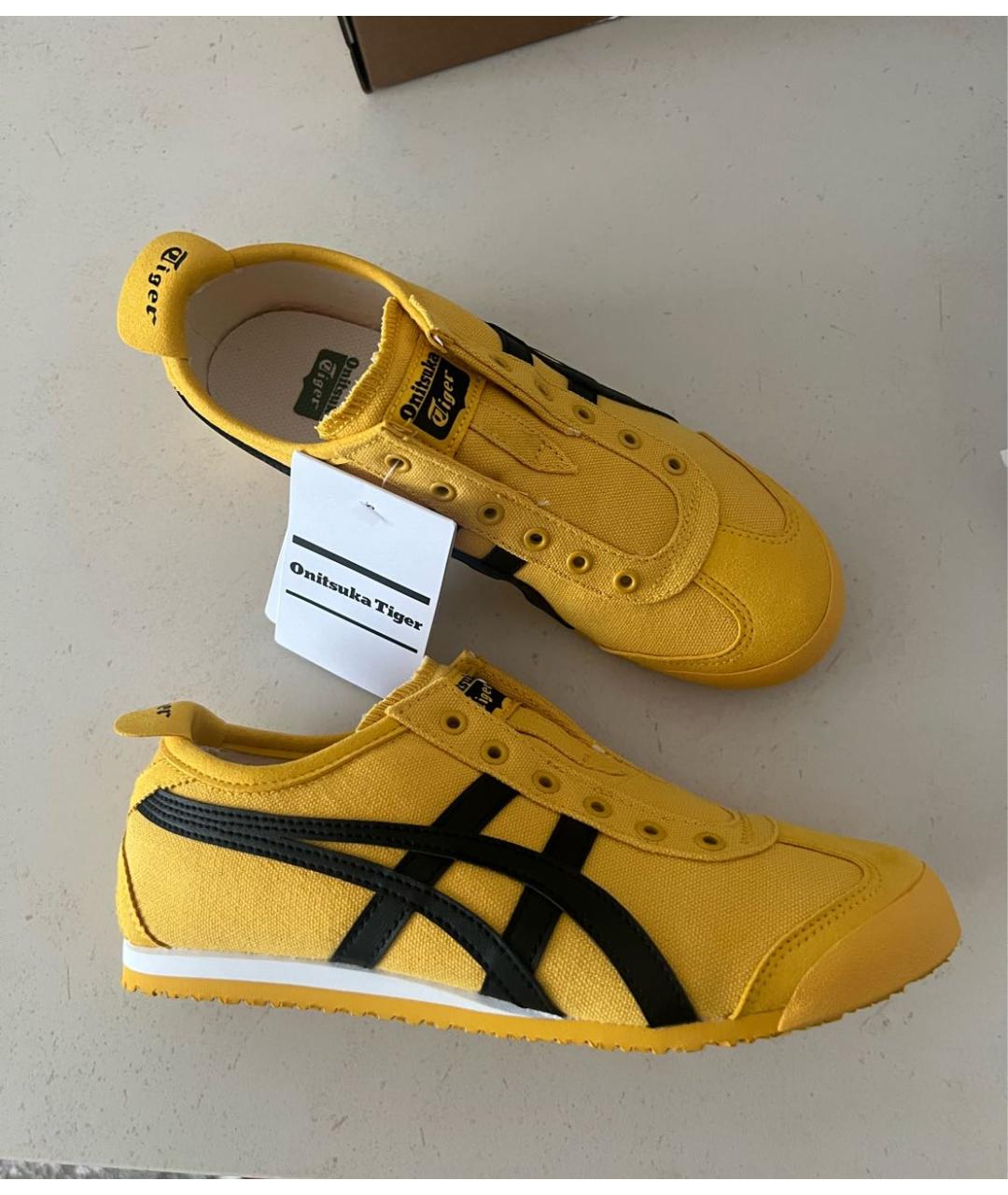 ONITSUKA TIGER Желтые кеды, фото 5