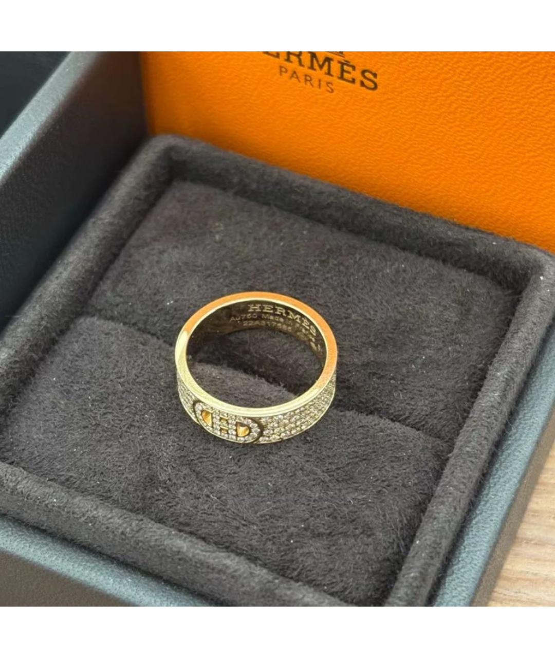 HERMES Золотое кольцо из розового золота, фото 6