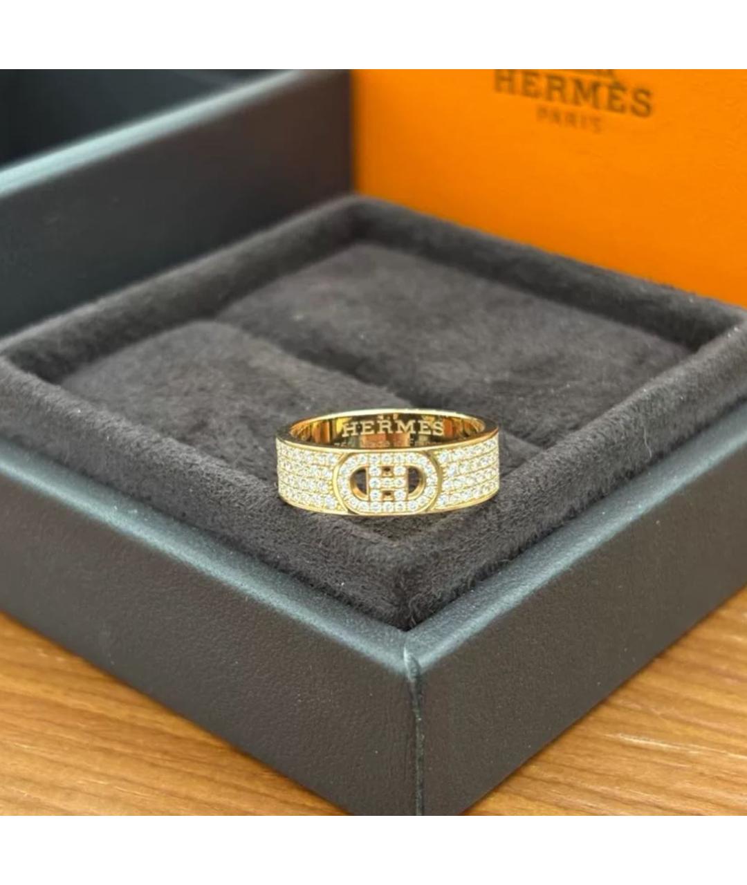HERMES Золотое кольцо из розового золота, фото 7