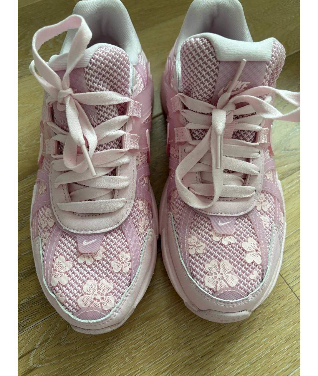 NIKE Розовые текстильные кроссовки, фото 2