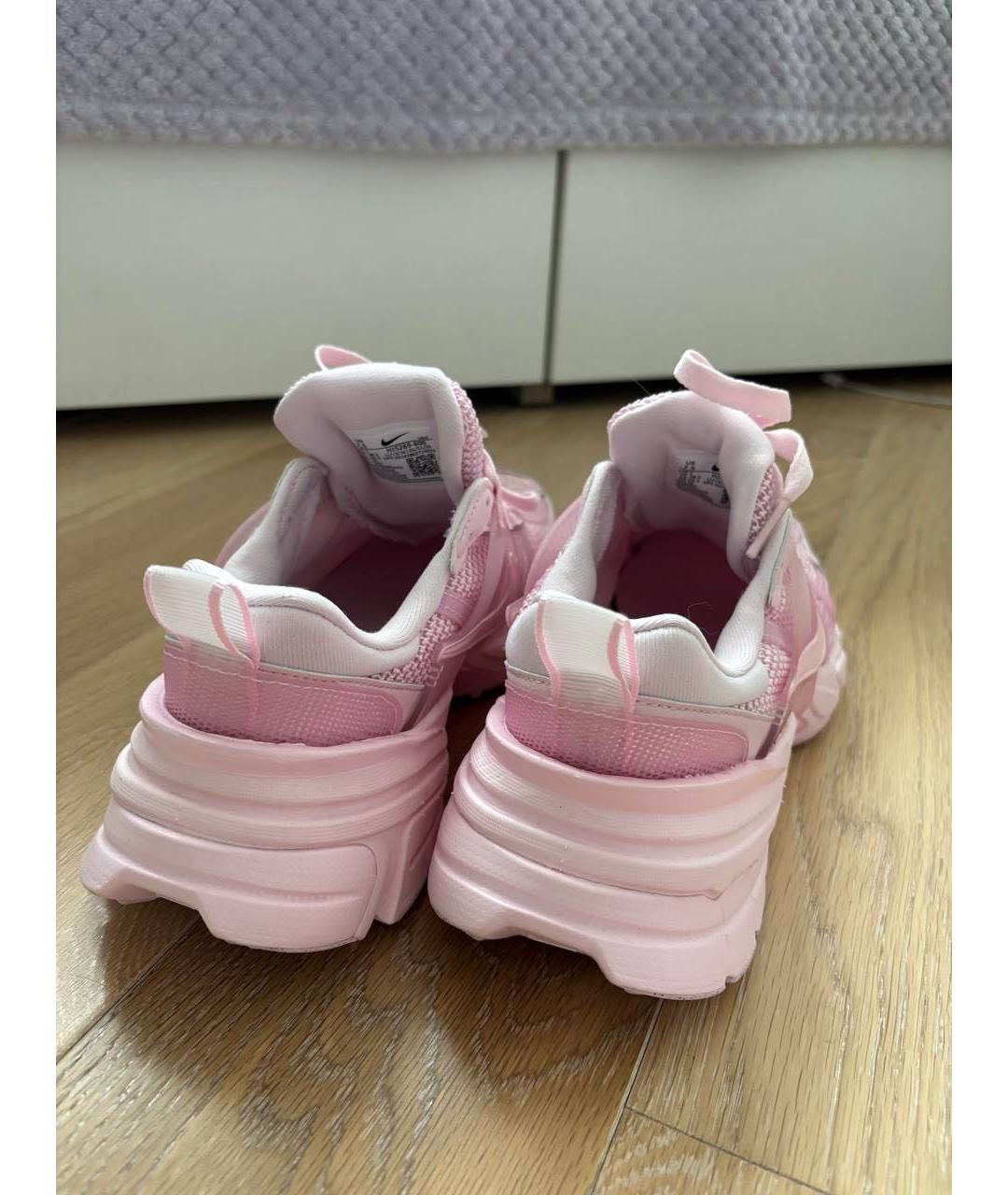 NIKE Розовые текстильные кроссовки, фото 4