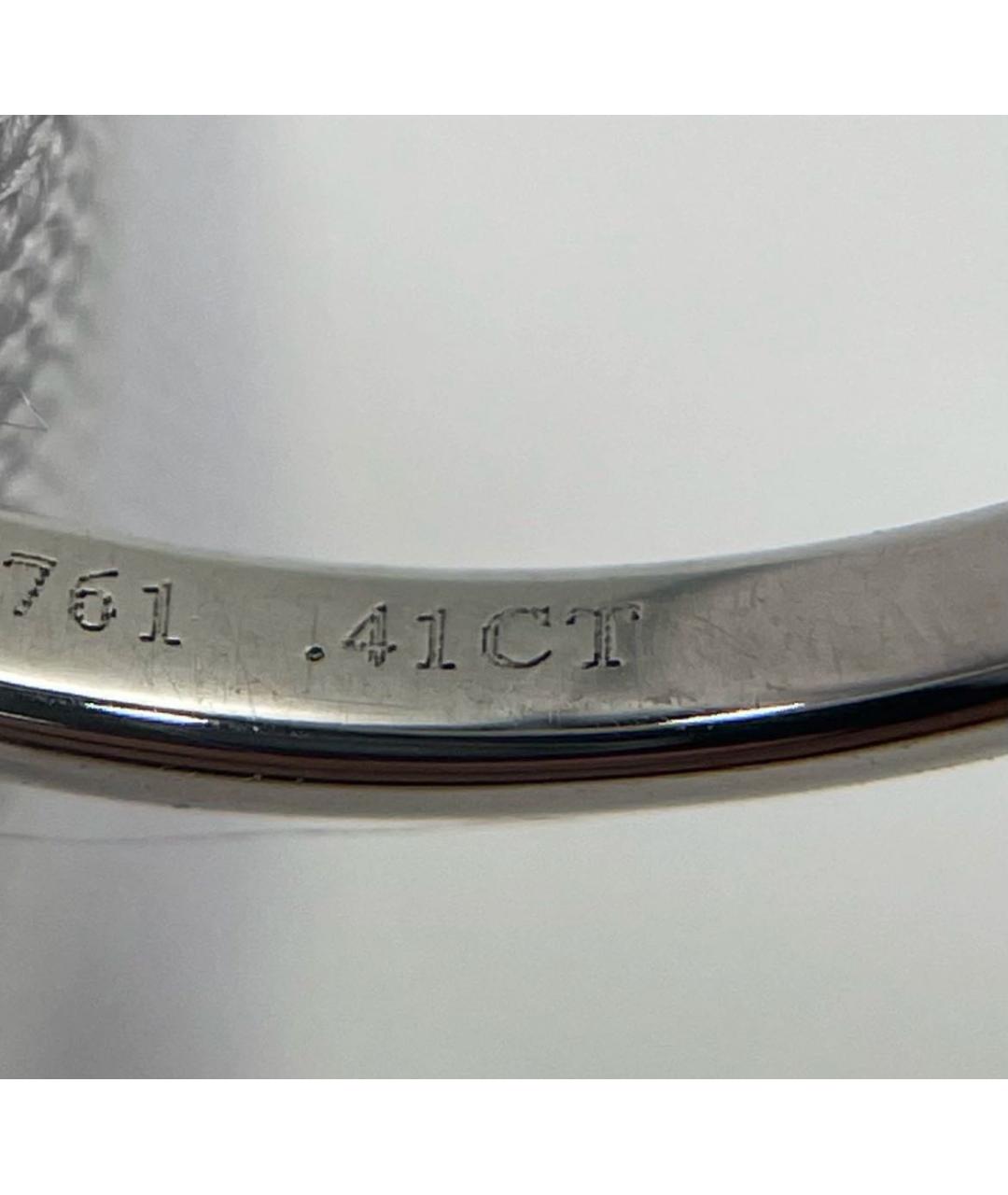 TIFFANY&CO Белое платиновое кольцо, фото 3
