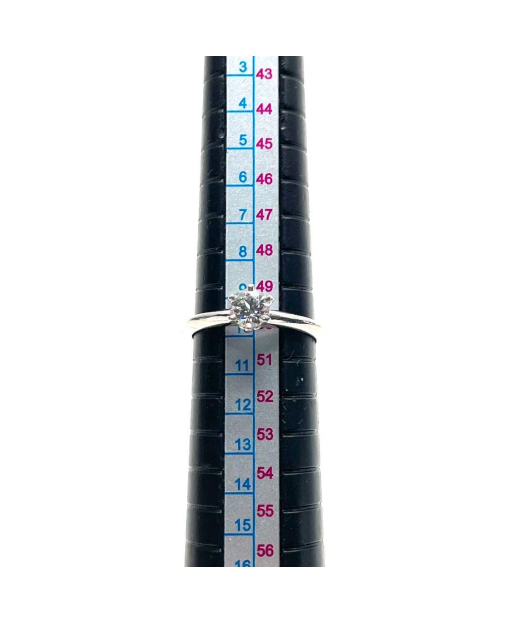 TIFFANY&CO Белое платиновое кольцо, фото 4
