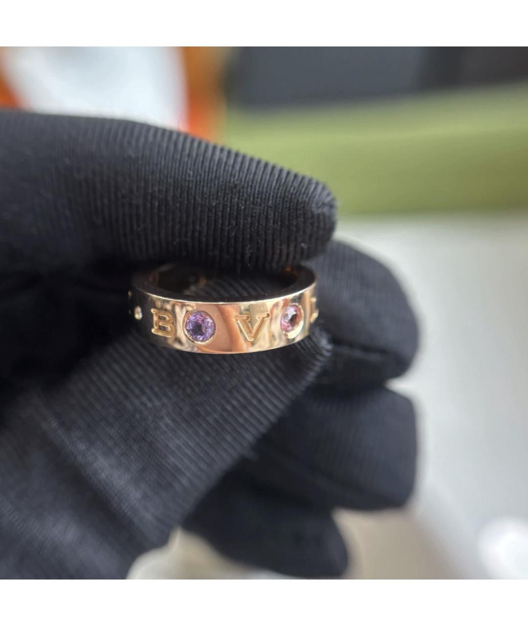 BVLGARI Розовое кольцо из розового золота, фото 5