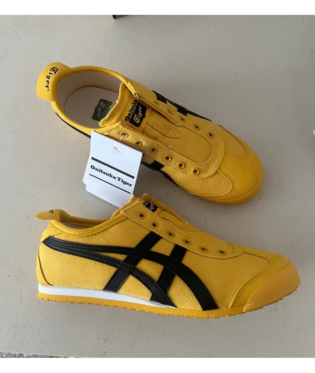 ONITSUKA TIGER Желтые кеды, фото 7