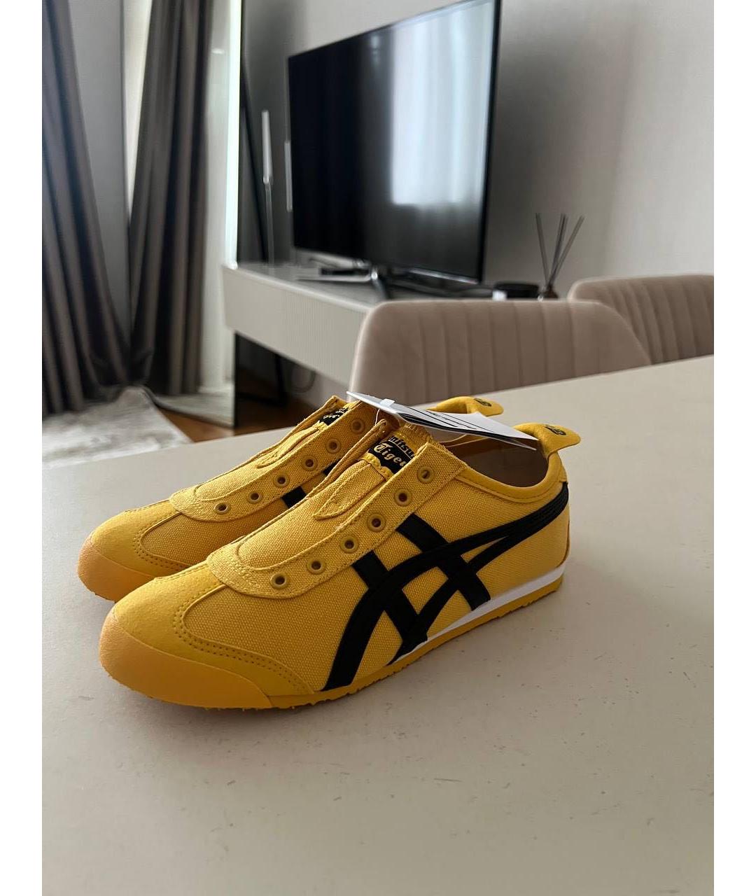 ONITSUKA TIGER Желтые кеды, фото 8