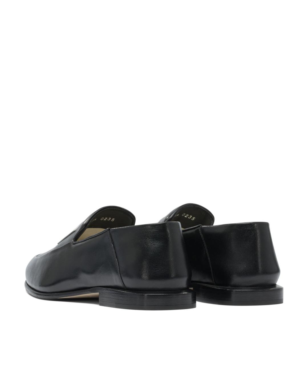 GIVENCHY Черные кожаные лоферы, фото 4
