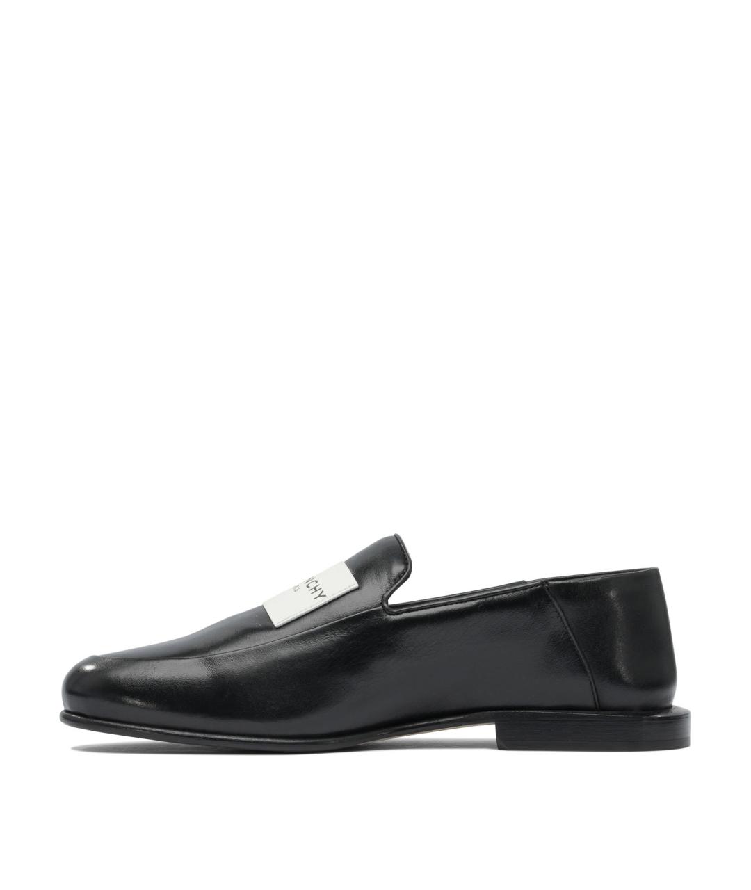 GIVENCHY Черные кожаные лоферы, фото 3
