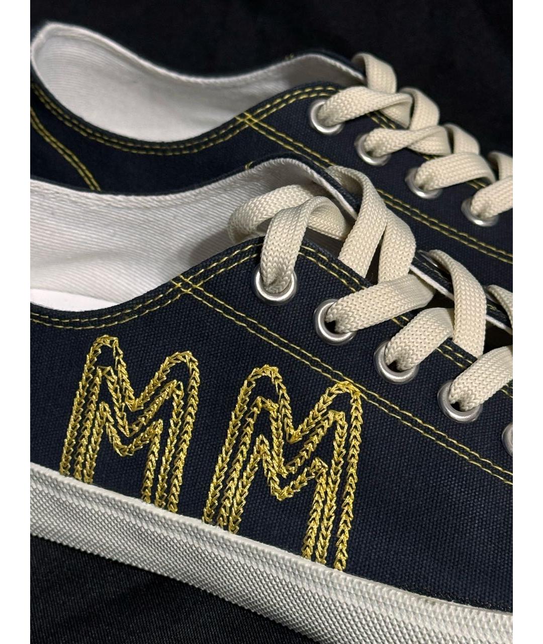 MAISON MARGIELA Черные кеды, фото 3
