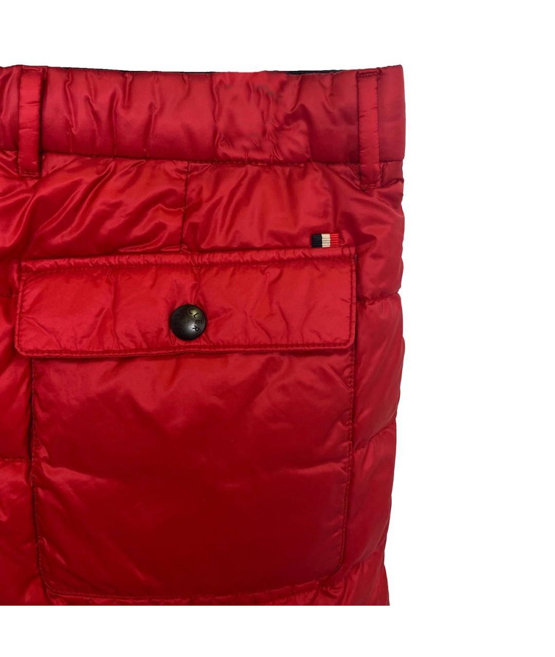 MONCLER Красные шорты, фото 2
