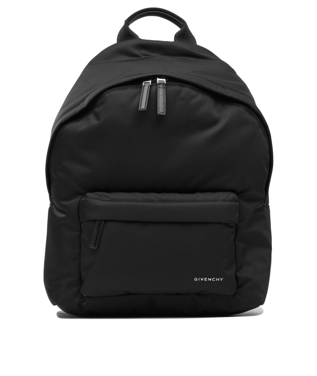 GIVENCHY Черный синтетический рюкзак, фото 1