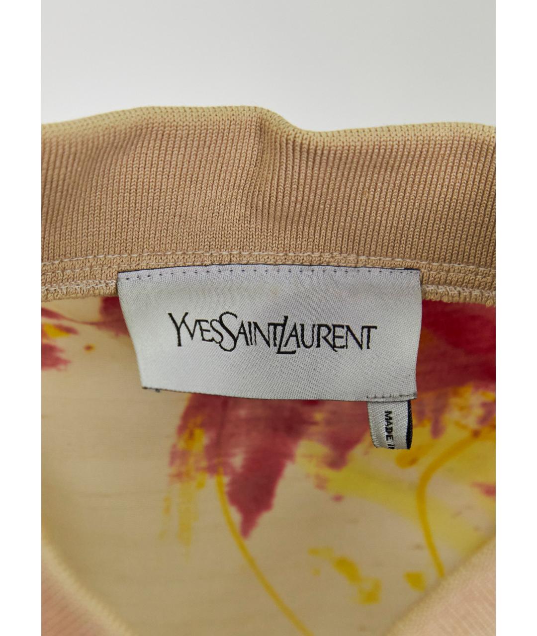 SAINT LAURENT Мульти шелковая куртка, фото 4