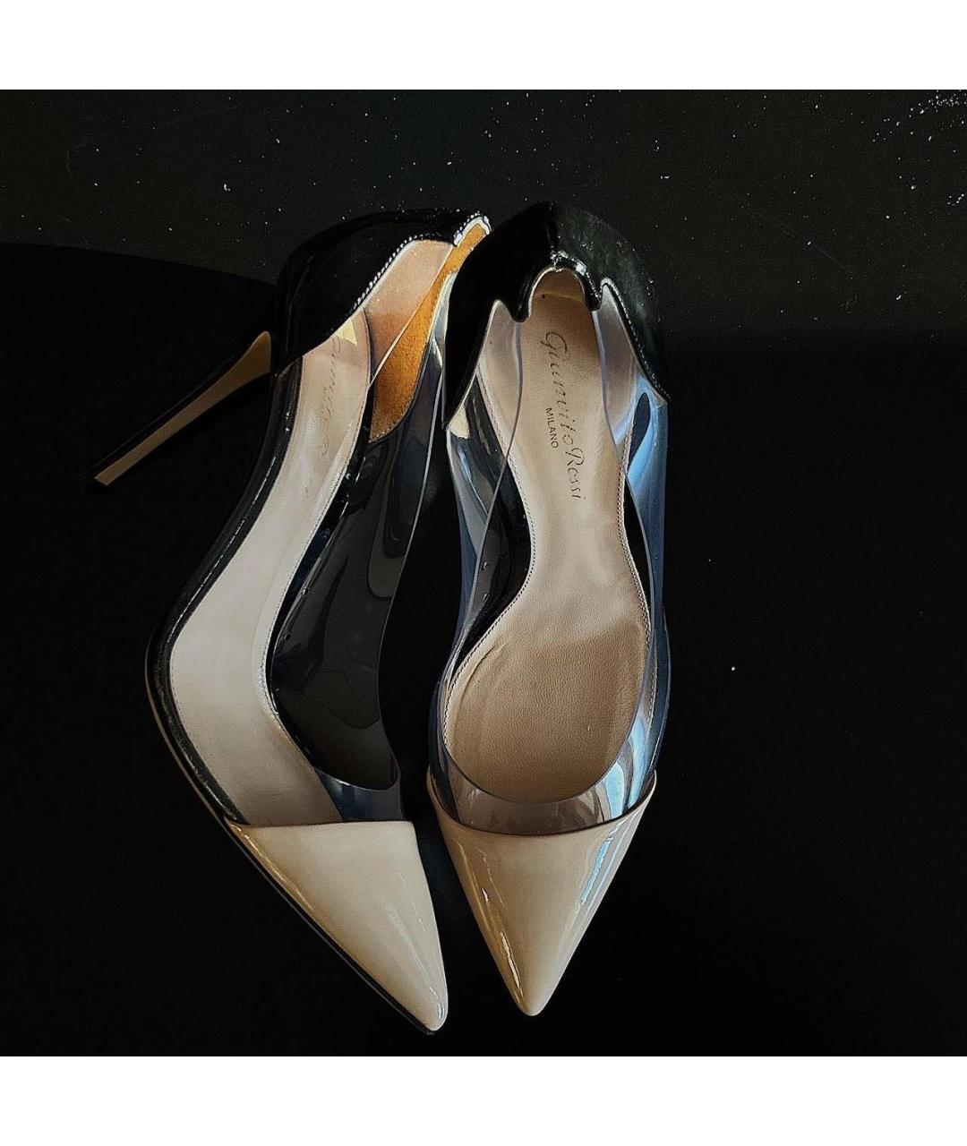 GIANVITO ROSSI Бежевые туфли, фото 3