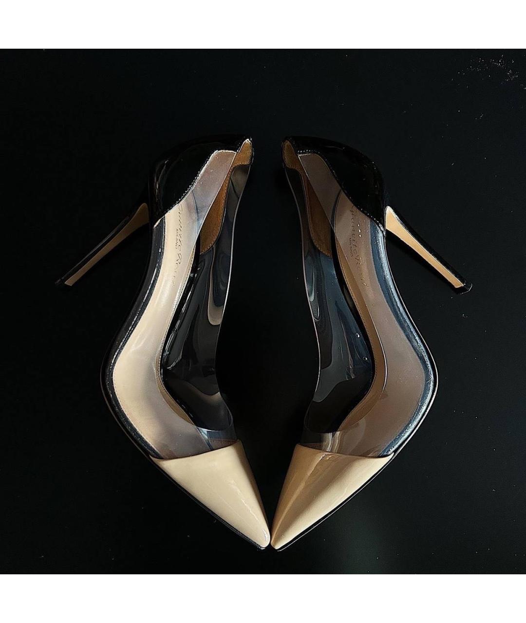 GIANVITO ROSSI Бежевые туфли, фото 9