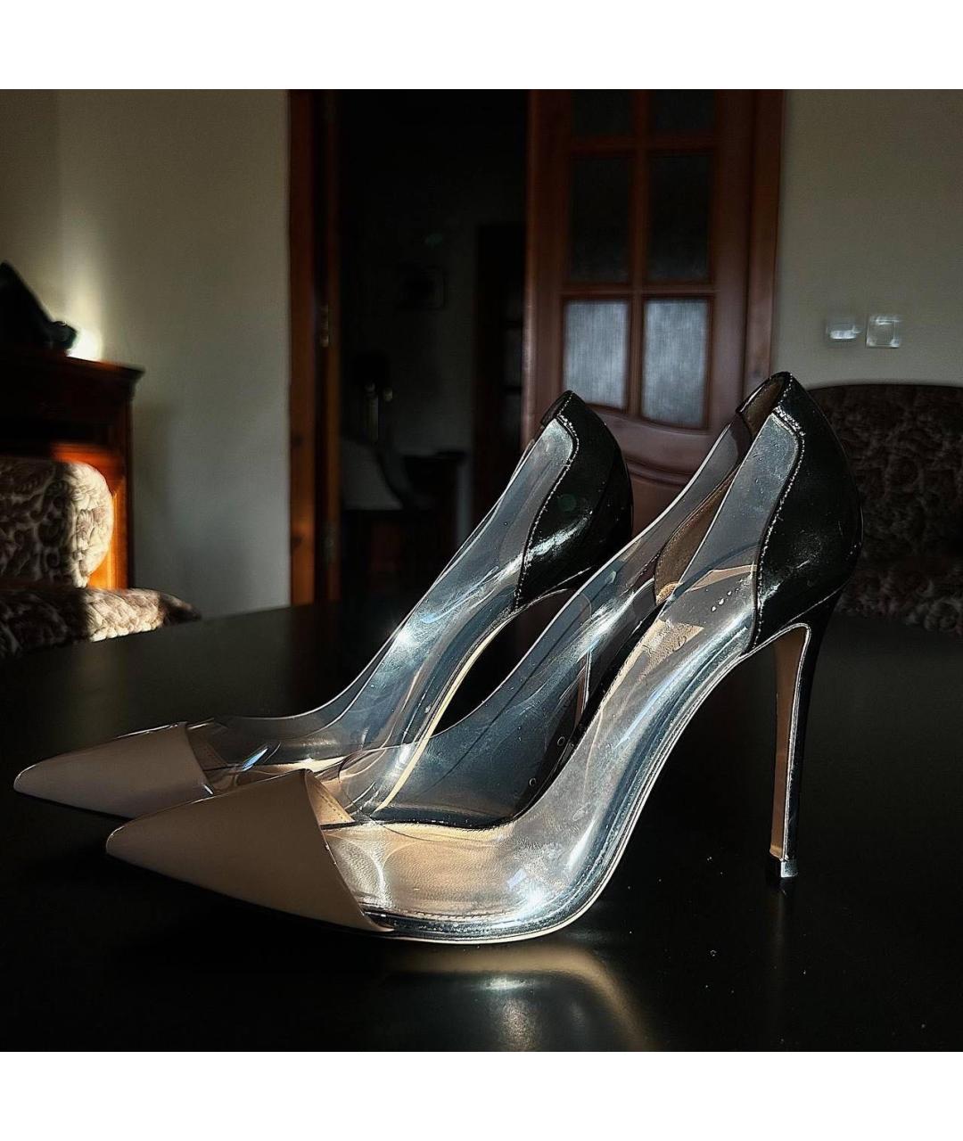 GIANVITO ROSSI Бежевые туфли, фото 4