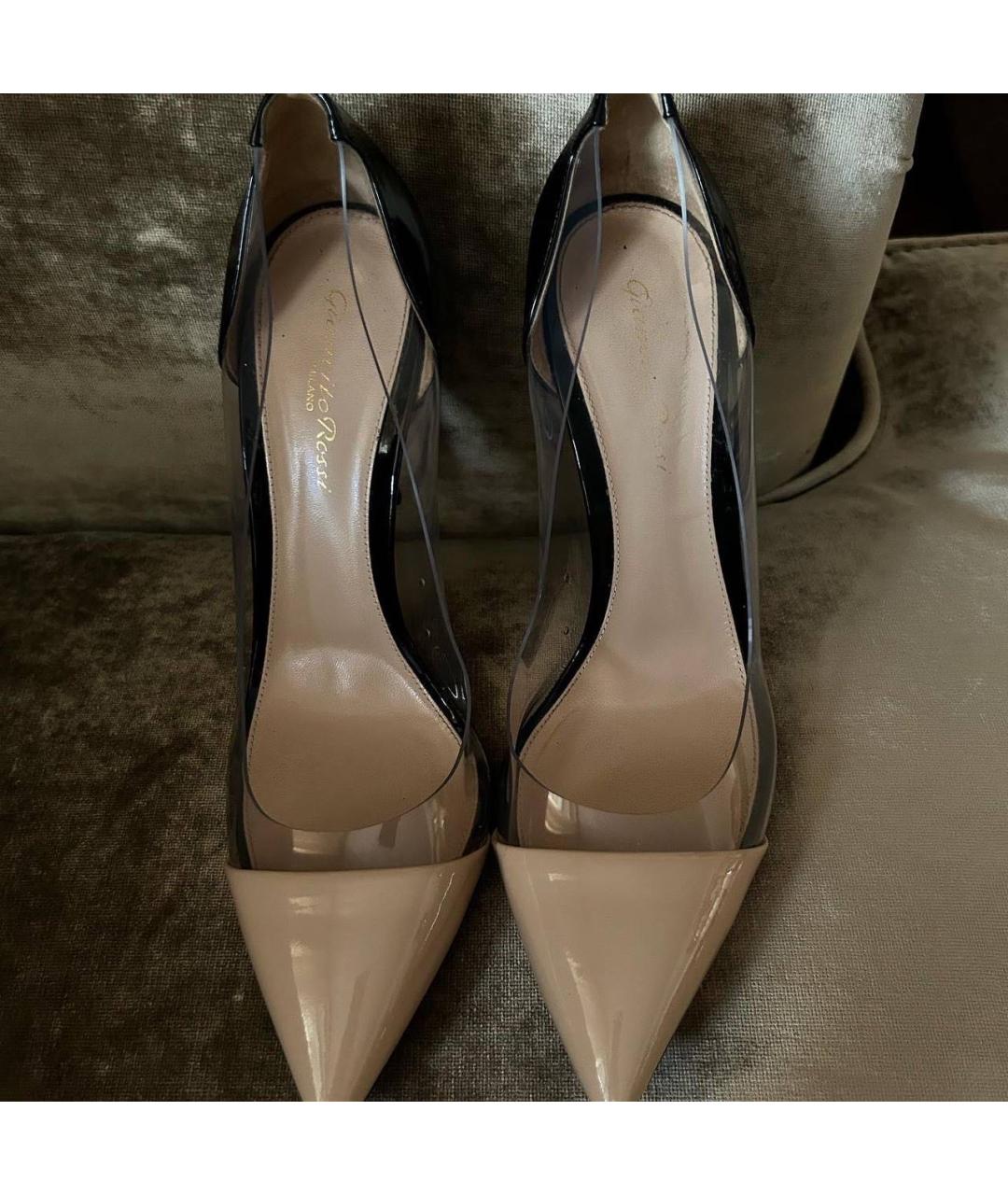 GIANVITO ROSSI Бежевые туфли, фото 8