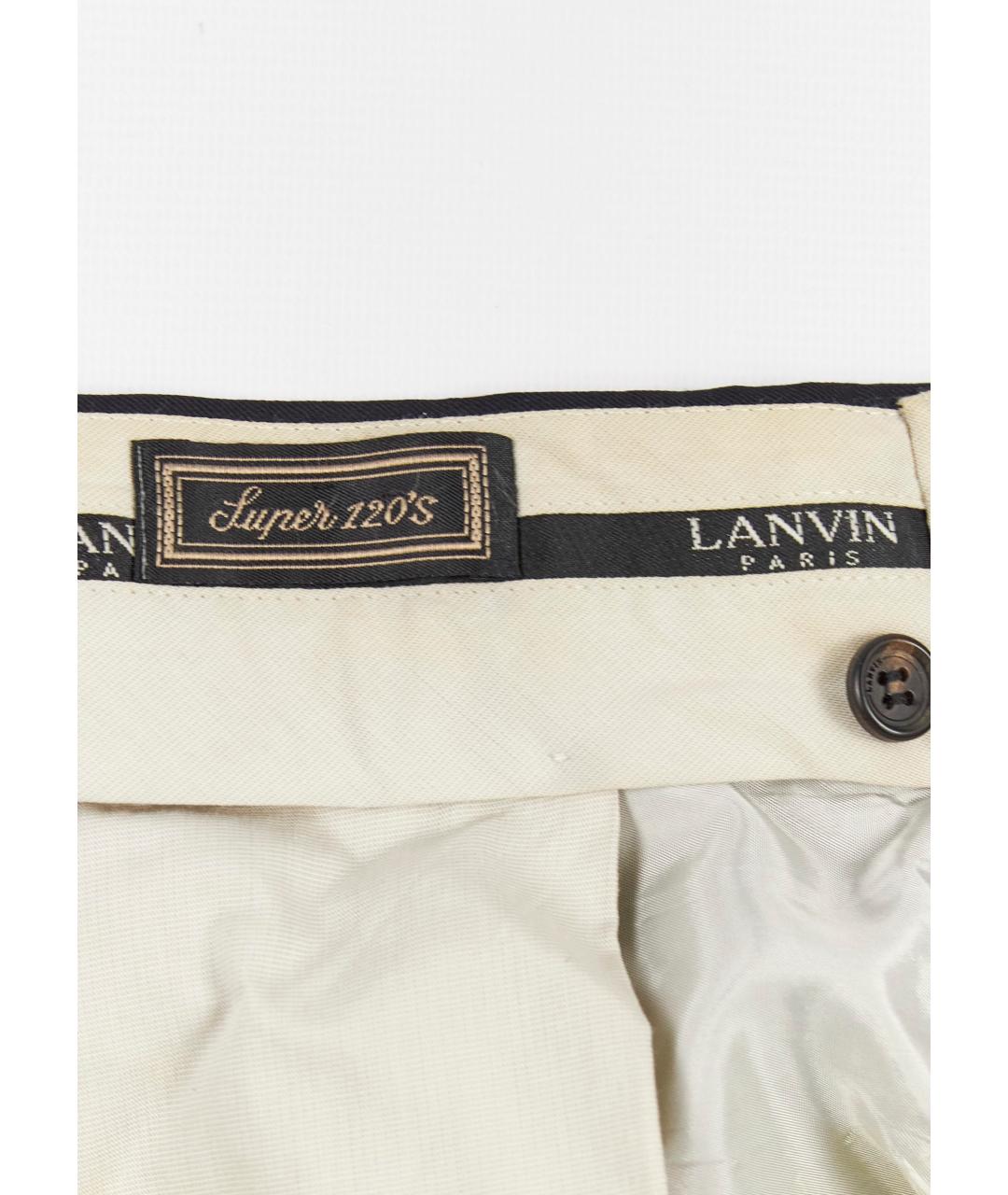LANVIN Черный классический костюм, фото 6