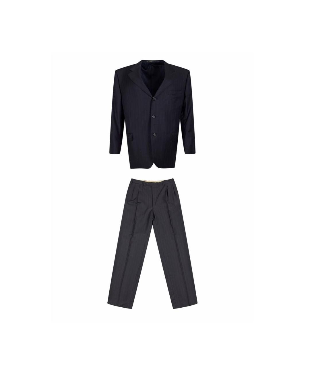 LANVIN Черный классический костюм, фото 1