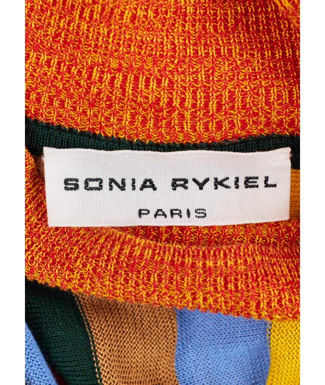 SONIA RYKIEL Мульти шелковый костюм с юбками, фото 6