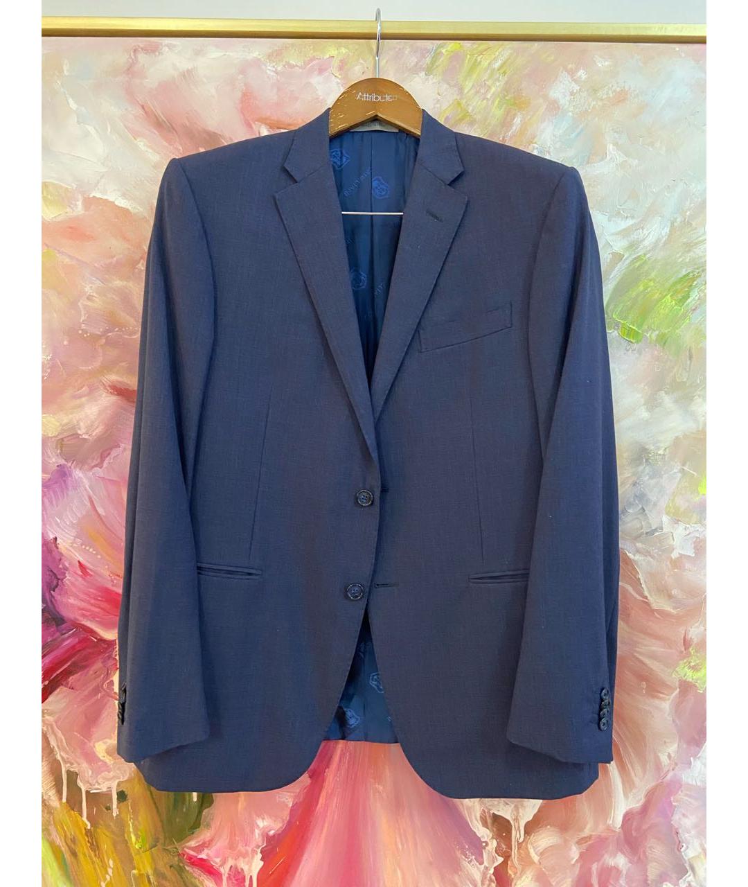 CORNELIANI Синий классический костюм, фото 8
