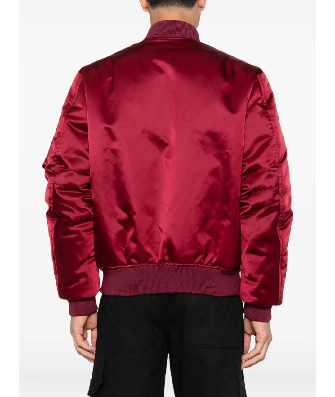 GUCCI Красная полиамидовая куртка, фото 3