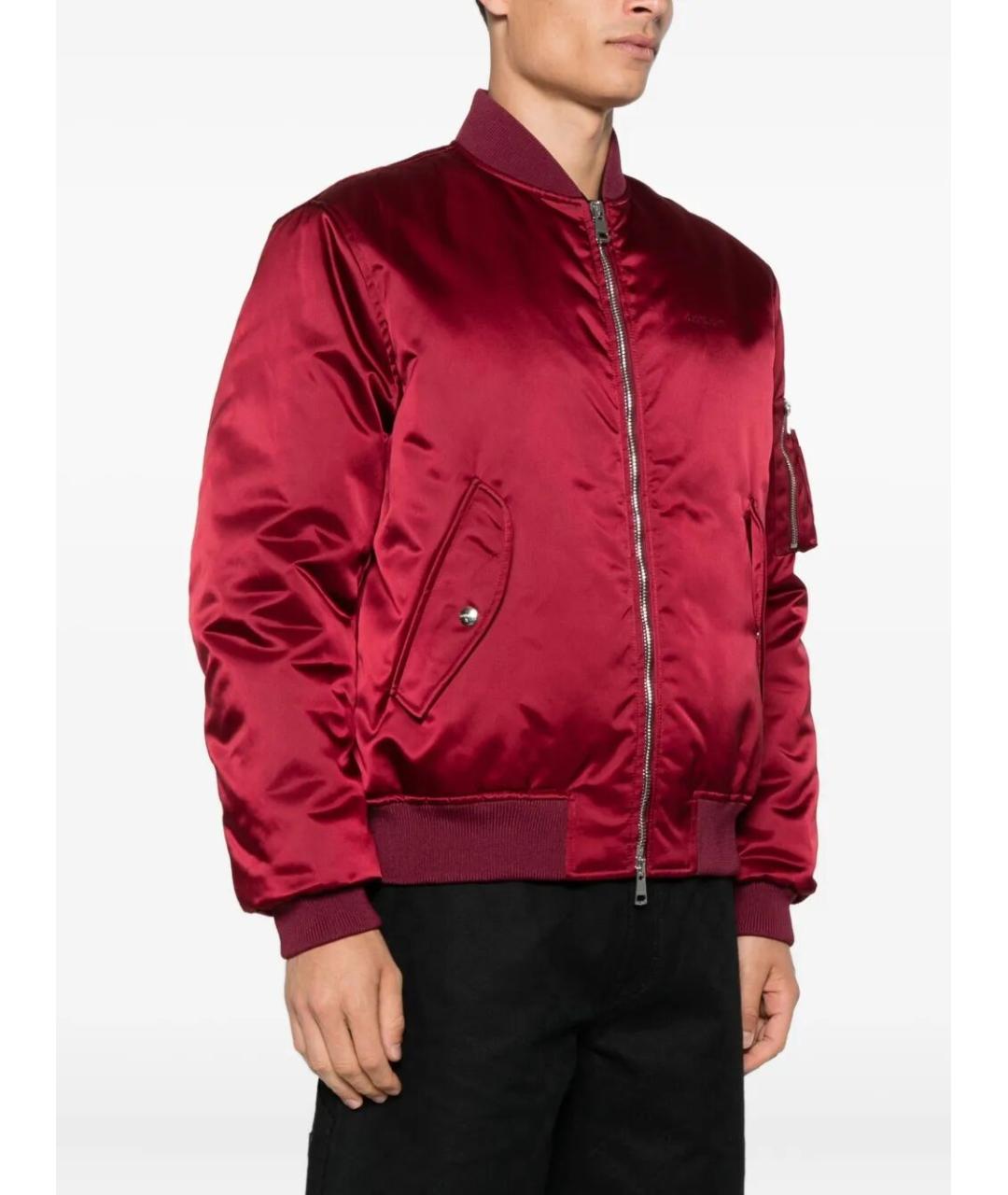 GUCCI Красная полиамидовая куртка, фото 5