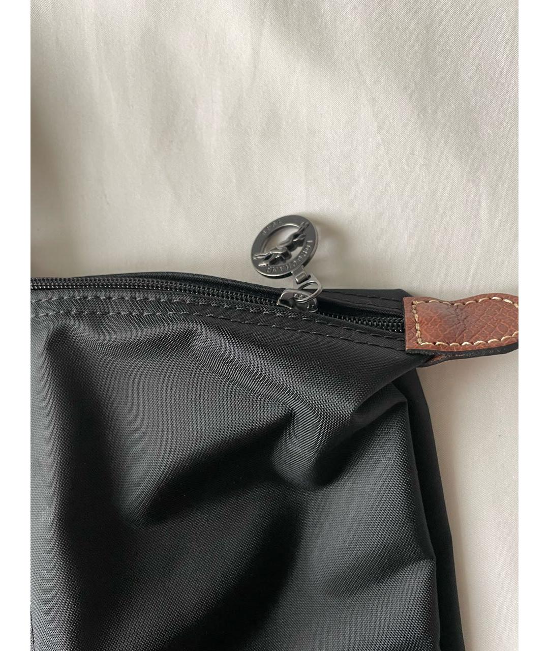 LONGCHAMP Черная сумка тоут, фото 5