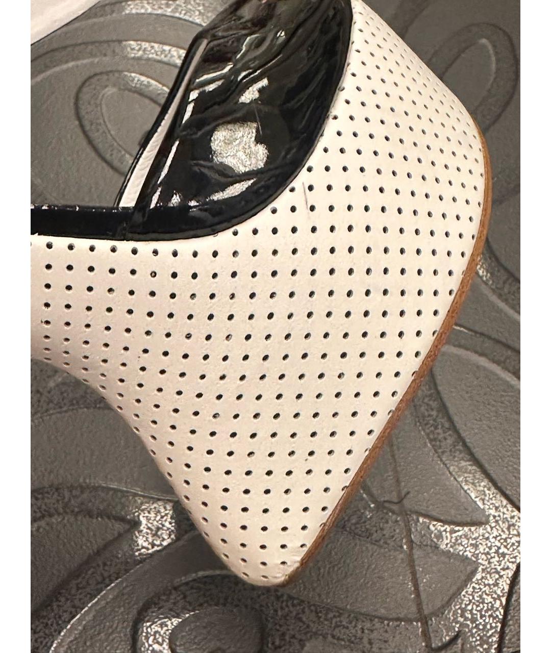 GIUSEPPE ZANOTTI DESIGN Белые кожаные туфли, фото 7