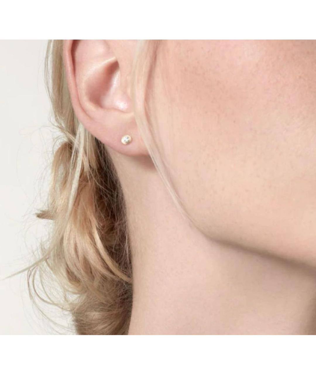 CARTIER Желтые серьги из желтого золота, фото 4