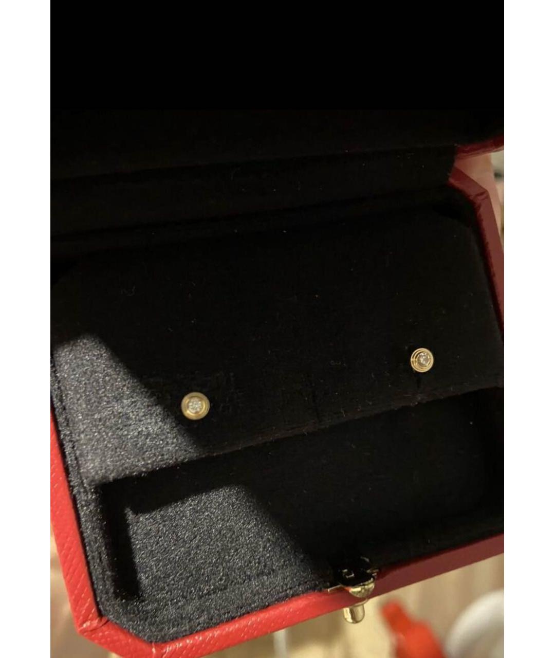 CARTIER Желтые серьги из желтого золота, фото 5
