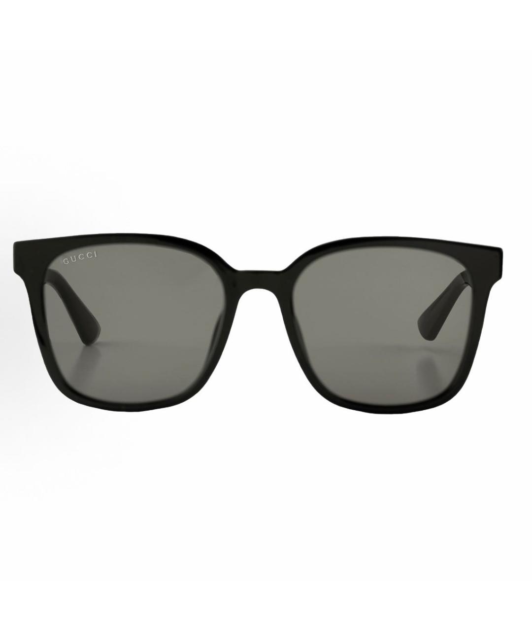 GUCCI Черные пластиковые солнцезащитные очки, фото 2