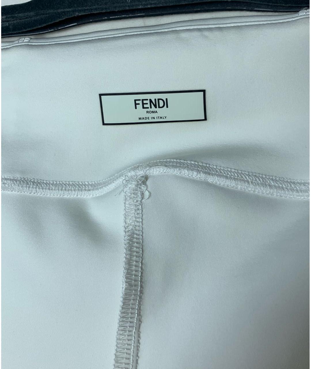 FENDI Белый полиамидовый спортивные костюмы, фото 4