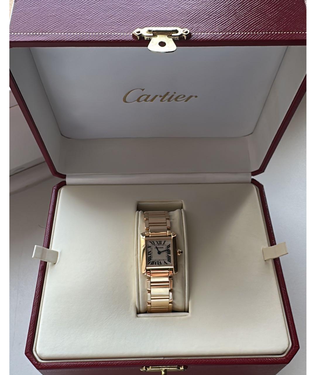 CARTIER Золотые часы из желтого золота, фото 2