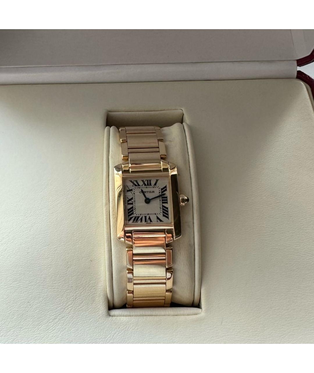 CARTIER Золотые часы из желтого золота, фото 3