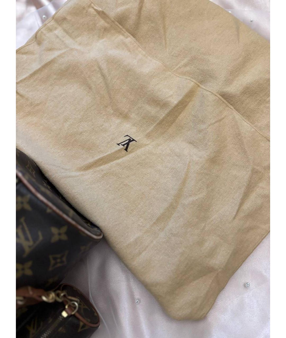 LOUIS VUITTON Коричневая сумка с короткими ручками, фото 2