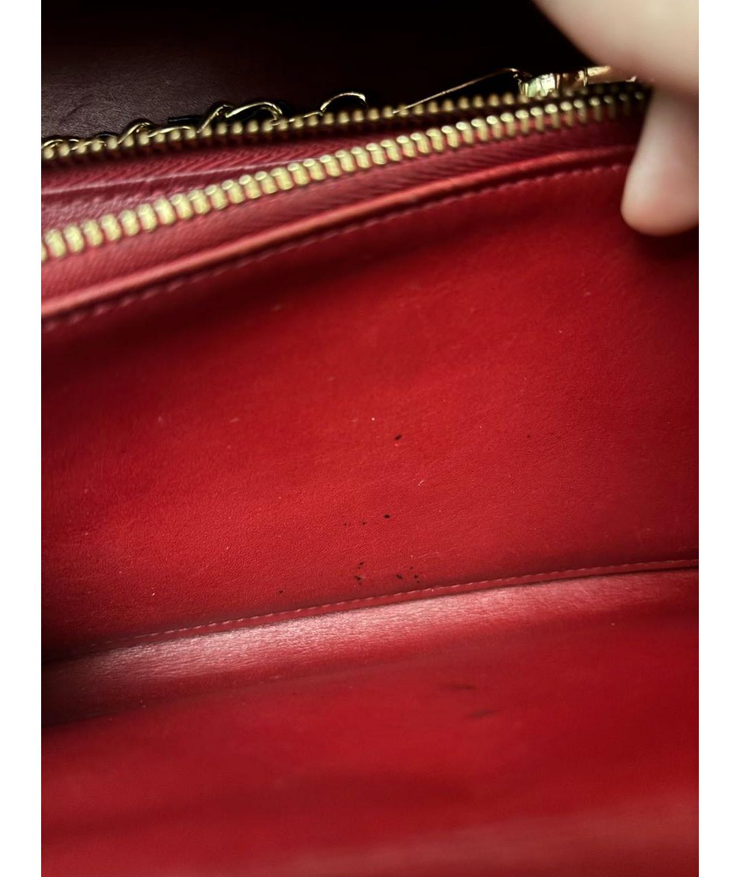 LOUIS VUITTON Черный кожаный кошелек, фото 5