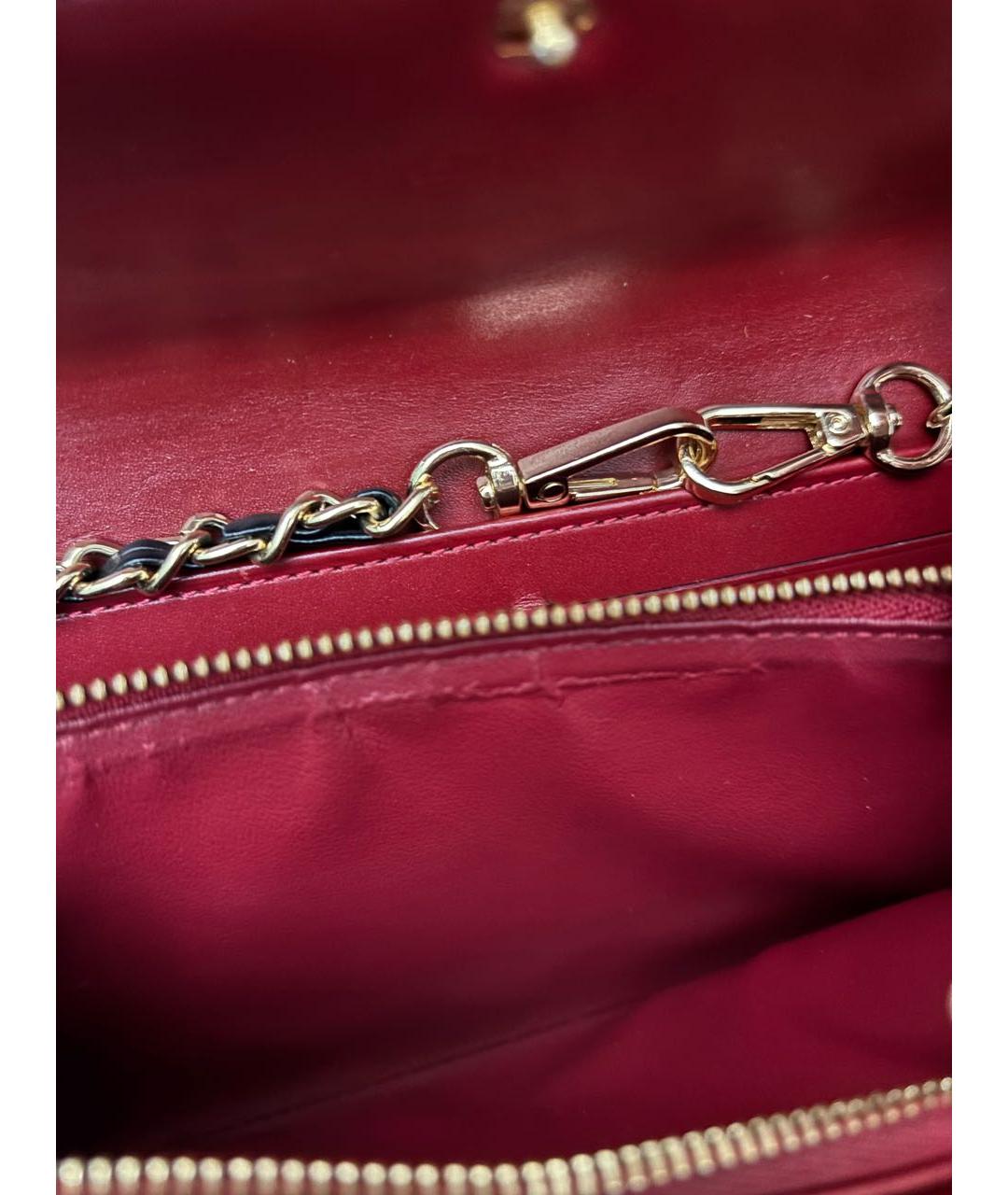 LOUIS VUITTON Черный кожаный кошелек, фото 8