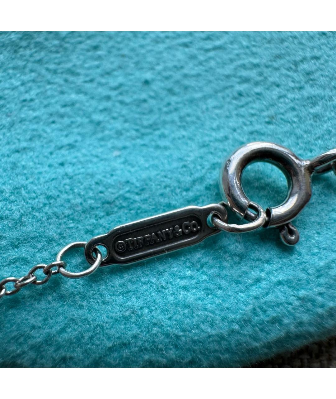 TIFFANY&CO Серебряное серебряное колье, фото 7
