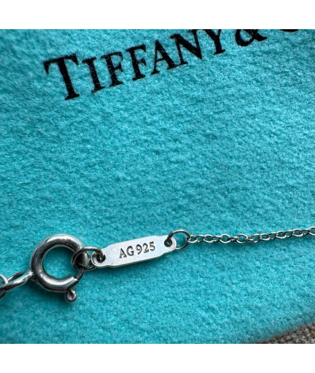 TIFFANY&CO Серебряное серебряное колье, фото 6