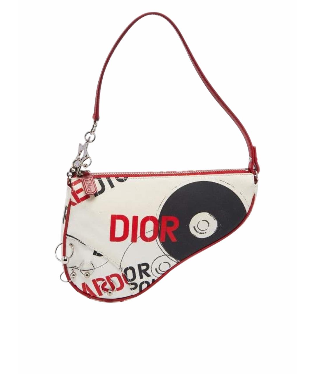 CHRISTIAN DIOR Мульти тканевая сумка с короткими ручками, фото 1