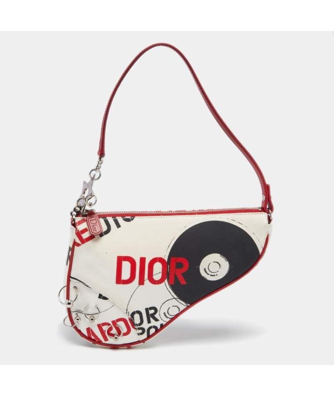 CHRISTIAN DIOR Мульти тканевая сумка с короткими ручками, фото 8
