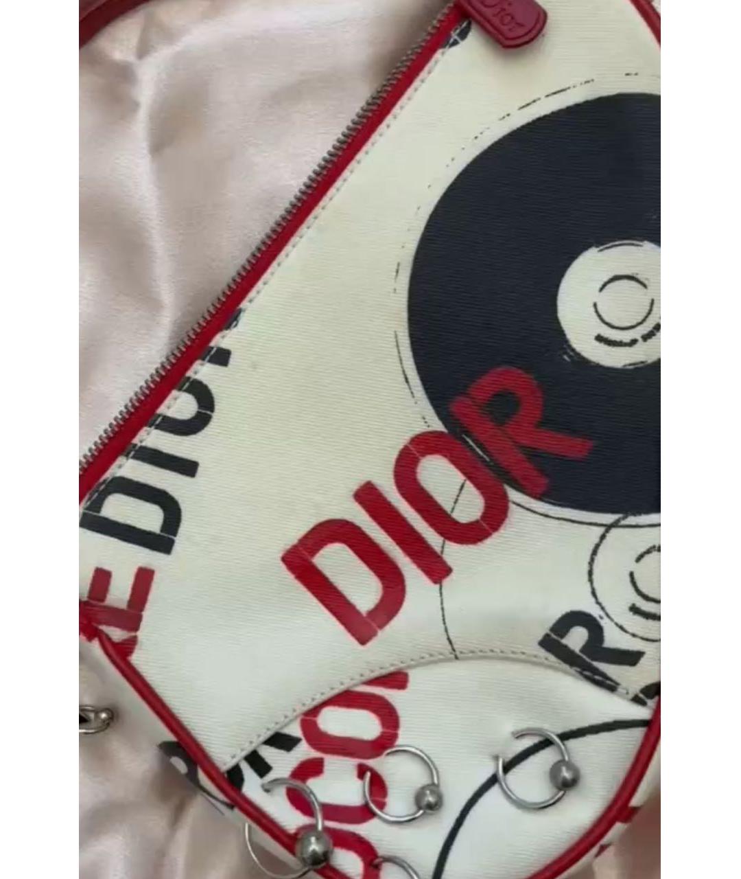 CHRISTIAN DIOR Мульти тканевая сумка с короткими ручками, фото 7