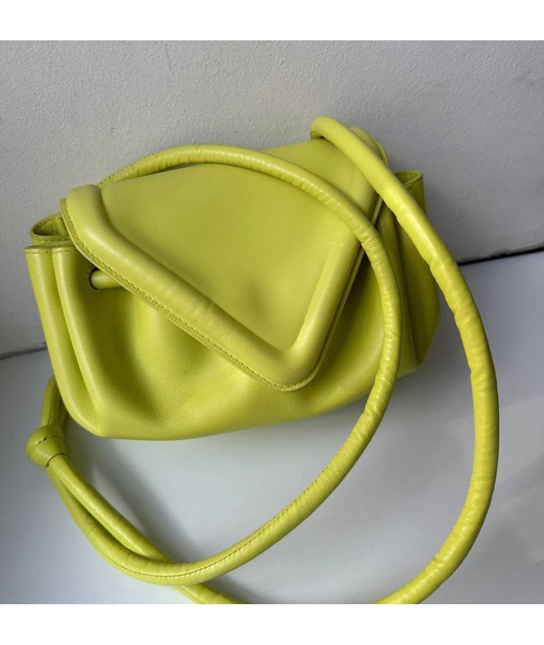 BOTTEGA VENETA Кожаная сумка с короткими ручками, фото 6