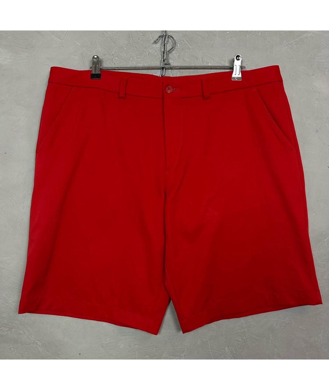 HUGO BOSS Красные полиэстеровые шорты, фото 8